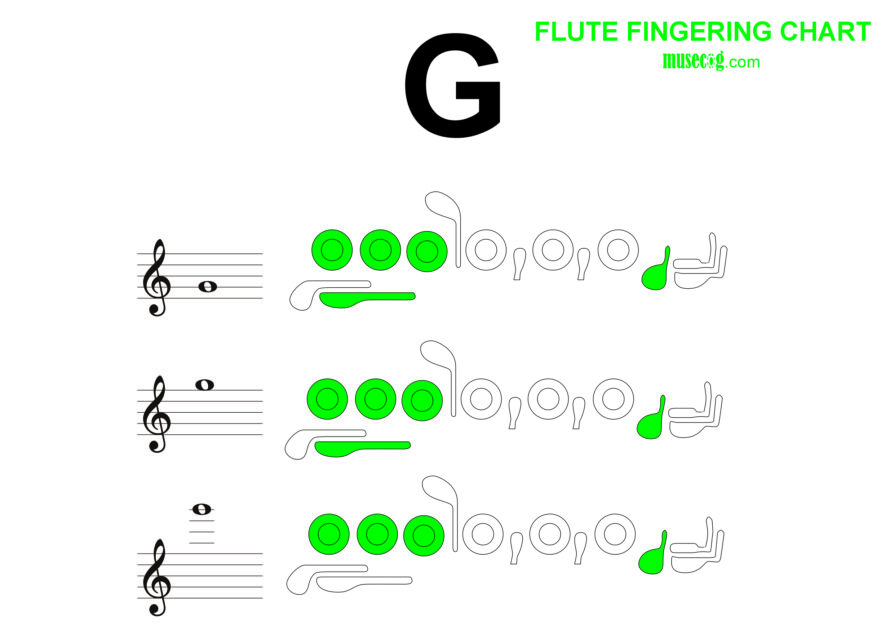 g flute finger chart