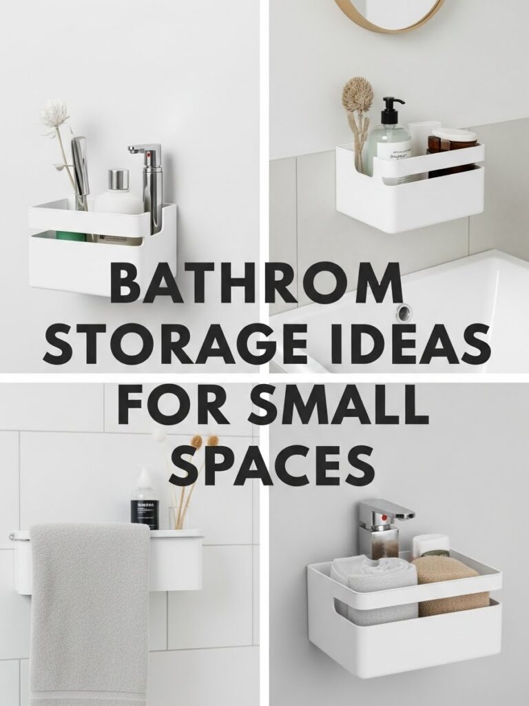 Bathroom Storage Ideas for Small Spaces