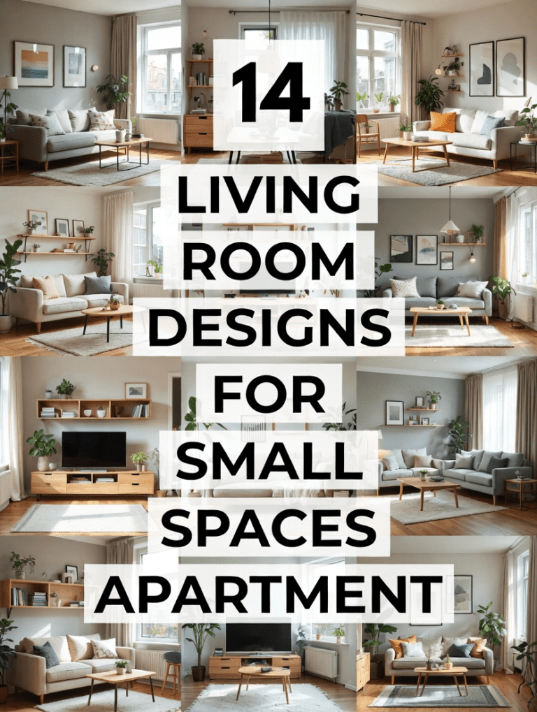 Living Room Designs Small Spaces Apartment: 14 Smart Solutions for Compact Living