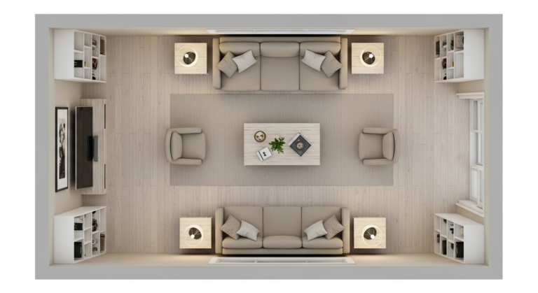 8 Long Narrow Living Room Layouts With TV: Perfect Viewing Solutions