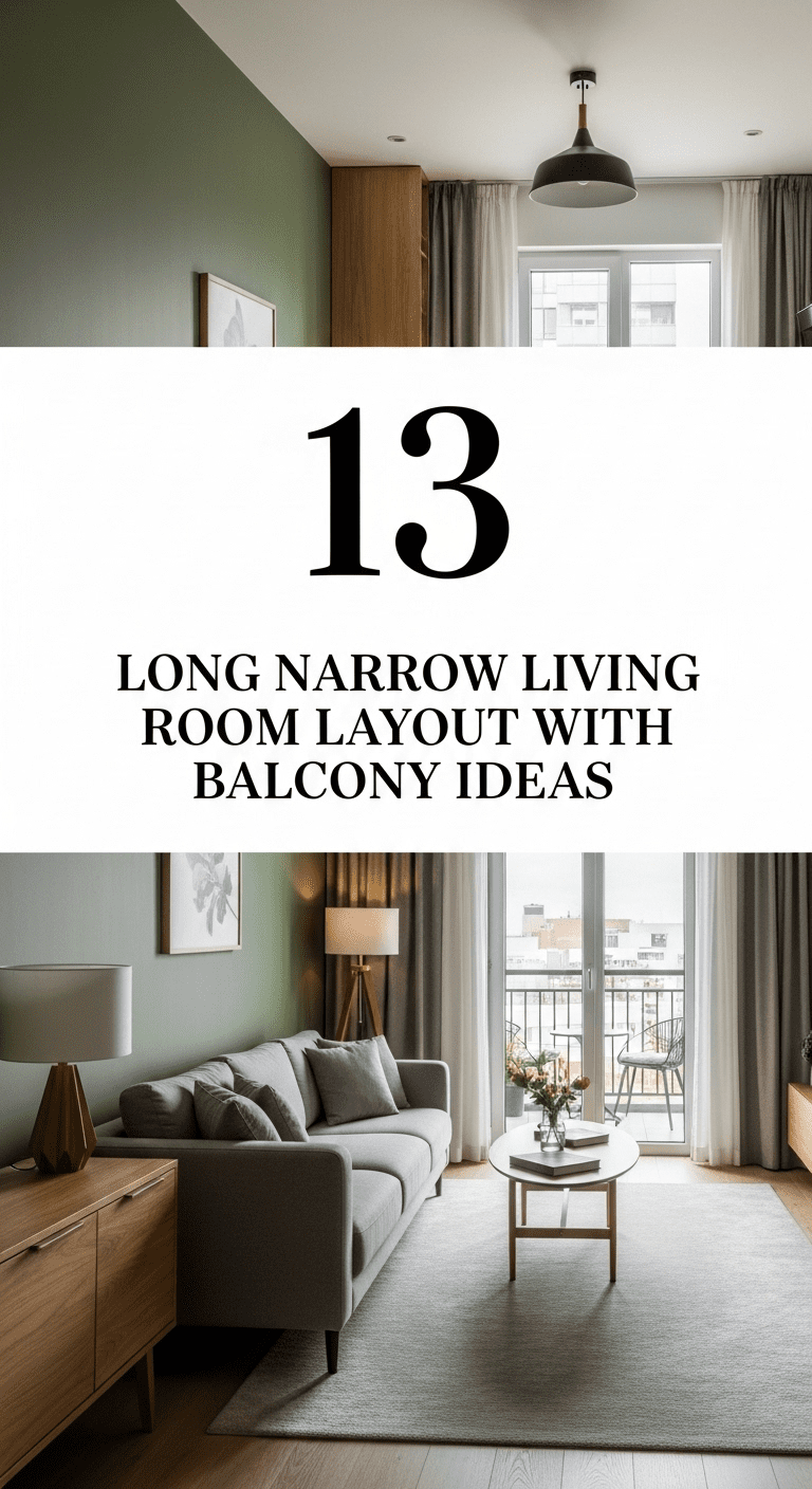 13 Long Narrow Living Room Layout with Balcony Ideas