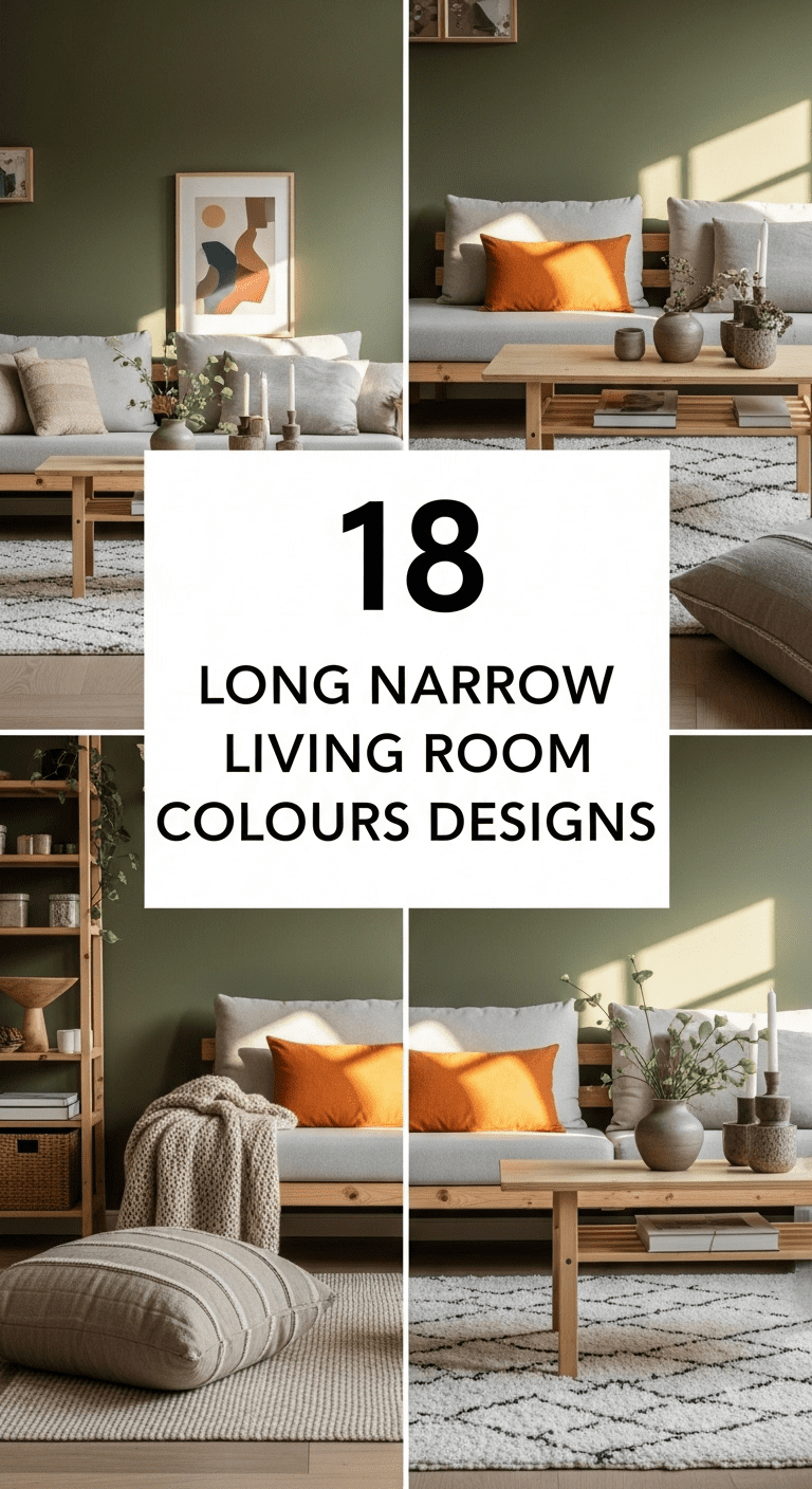 18 Long Narrow Living Room Colours Designs