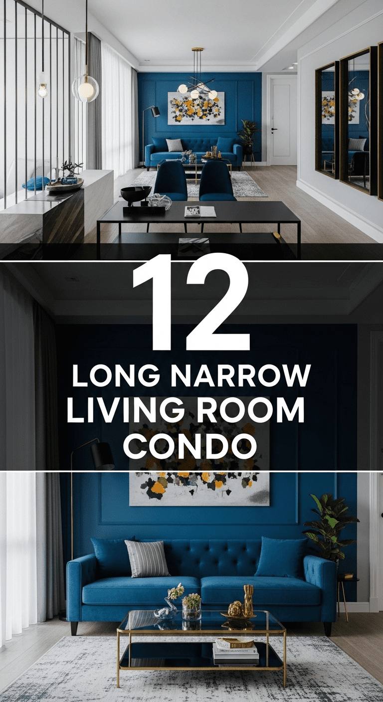 12 Long Narrow Living Room Condo Ideas