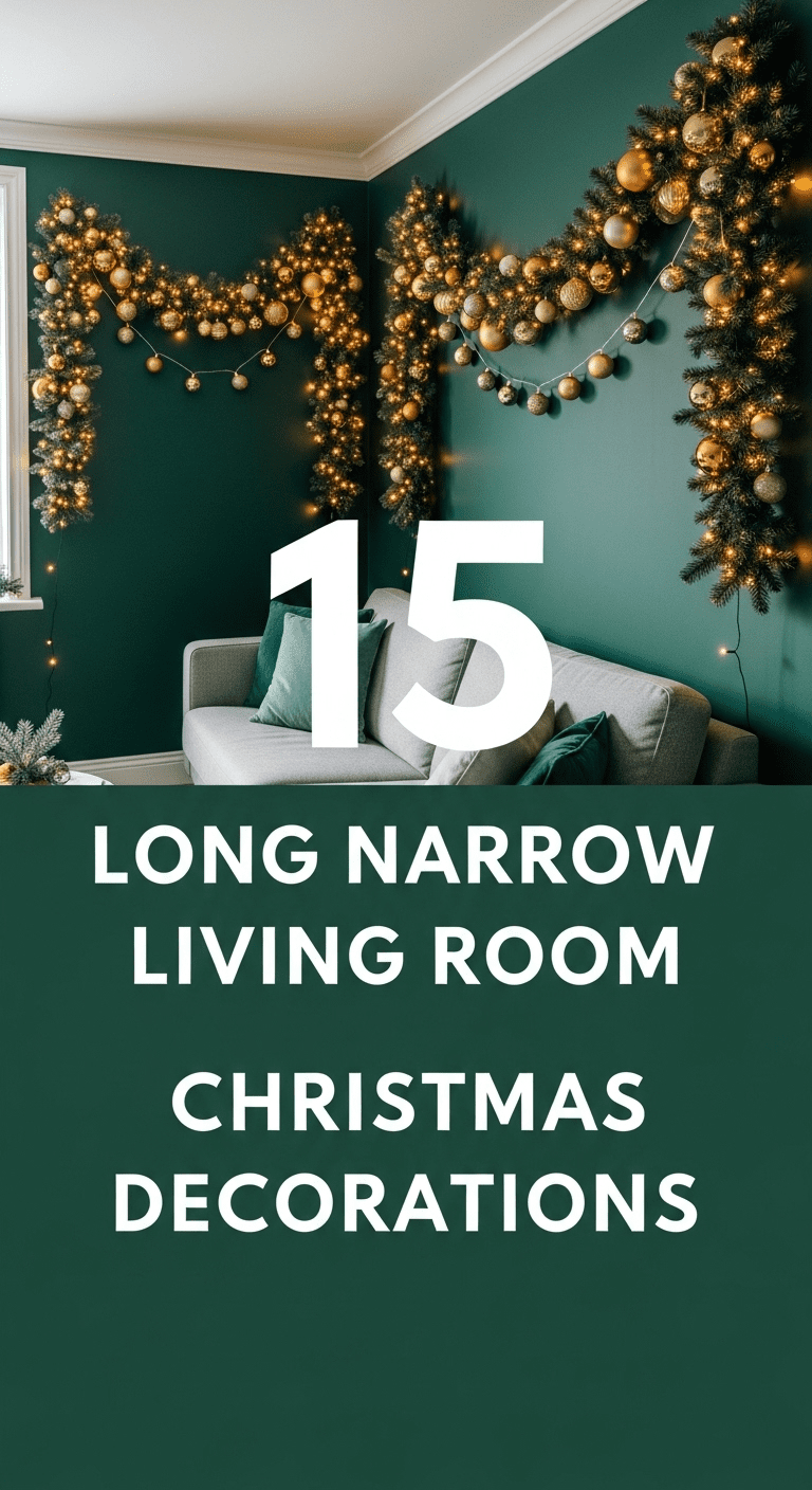 15 Long Narrow Living Room Christmas Decorations