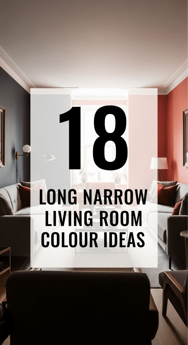 18 Long Narrow Living Room Colour Ideas