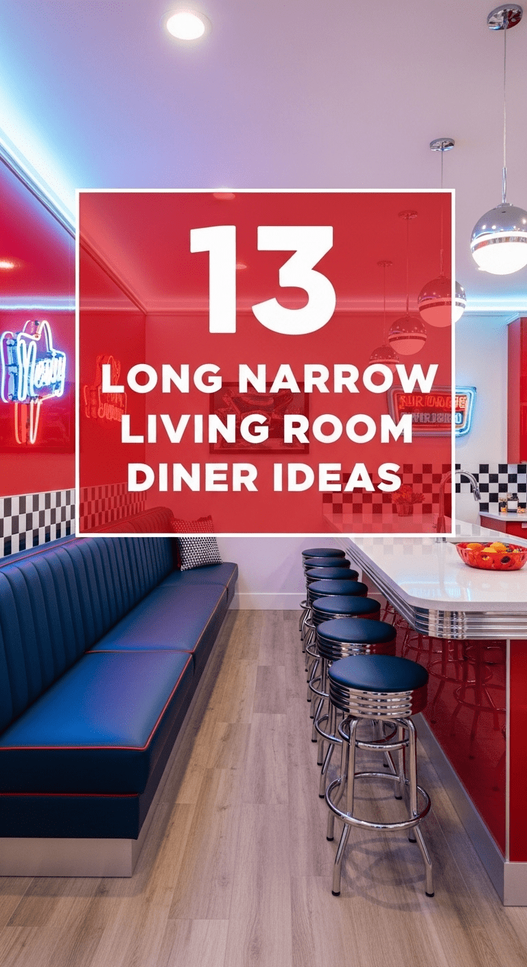13 Long Narrow Living Room Diner Ideas