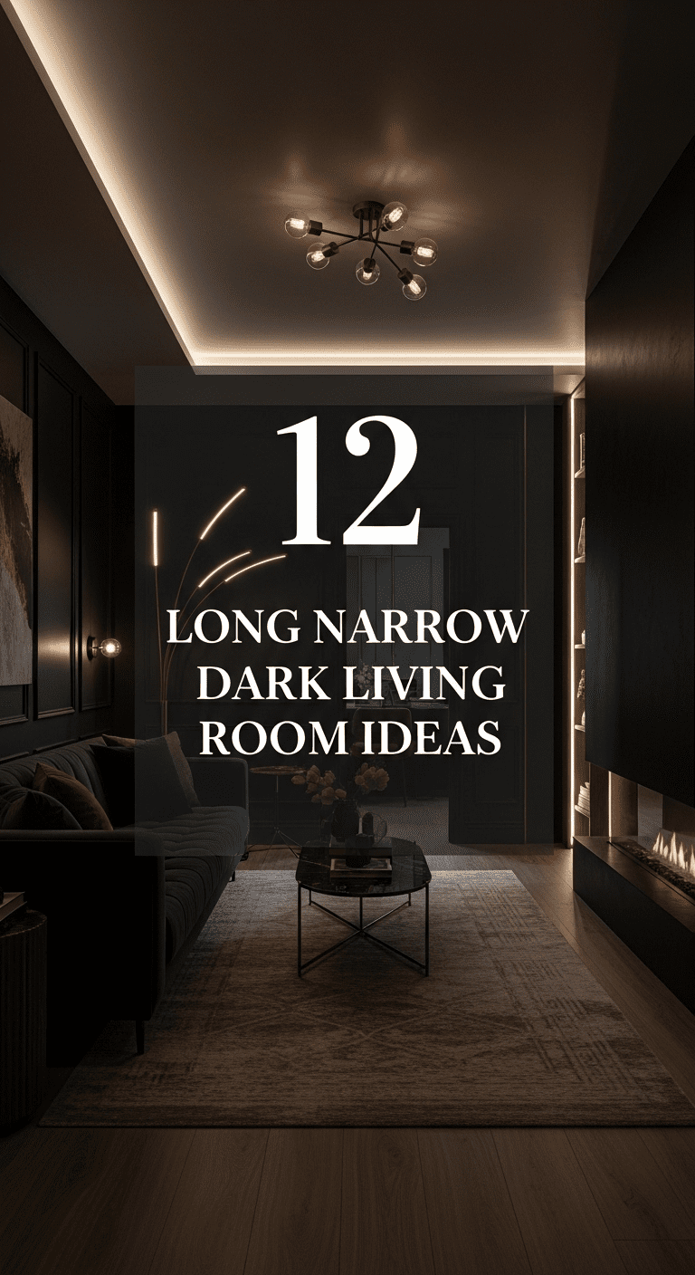 12 Long Narrow Living Room Dark Ideas