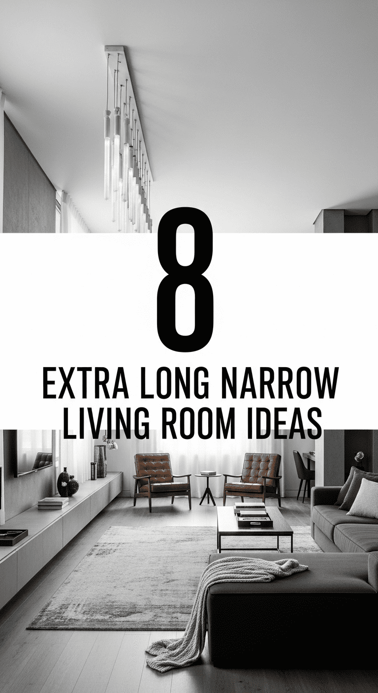 8 Extra Long Narrow Living Room Ideas