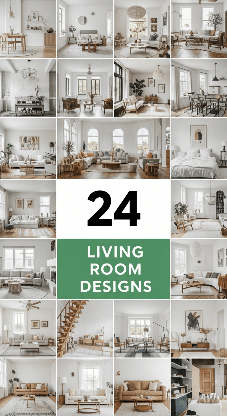 24 Living Room Designs