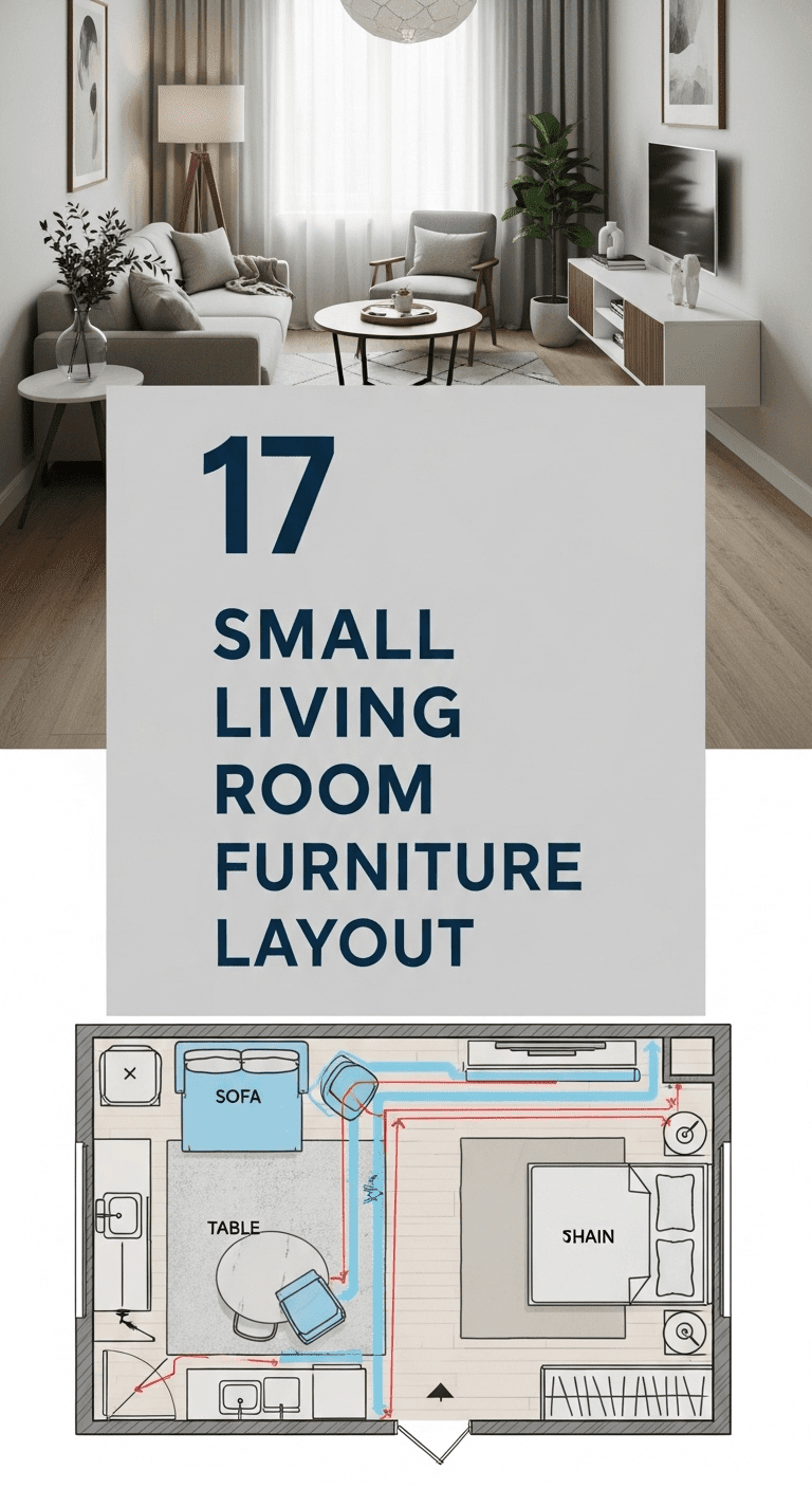 17 Small Living Room Furniture Layout Ideas