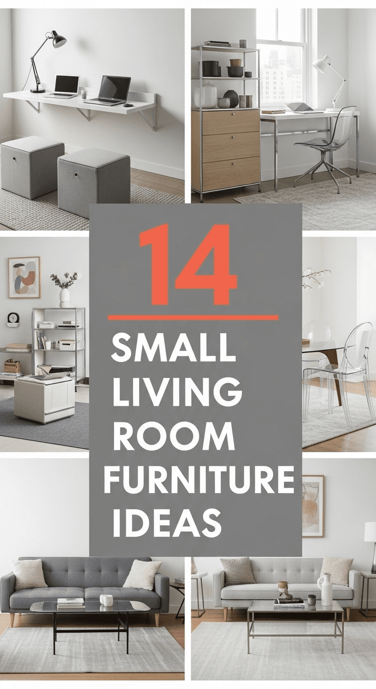 14 Small Living Room Furniture Ideas: Style and Functionality
