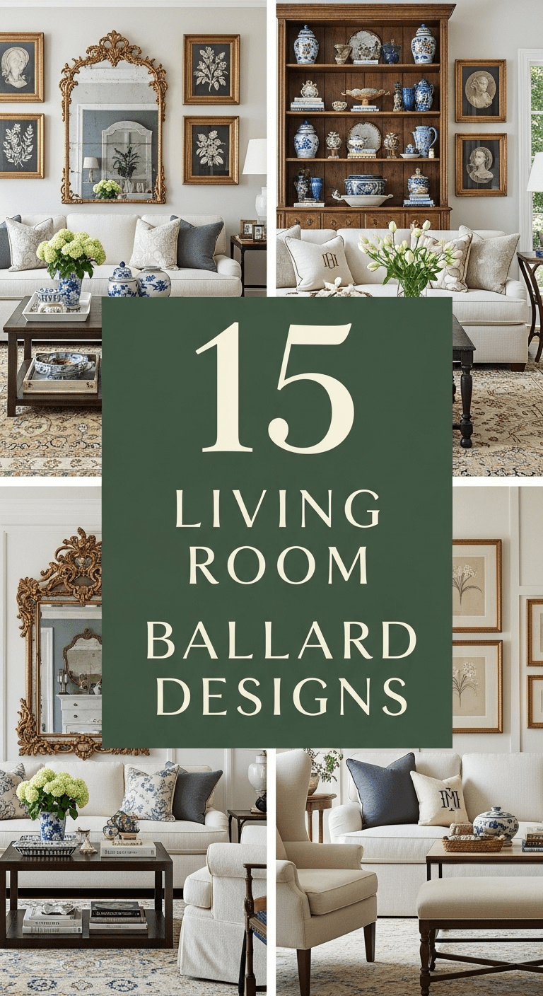 15 Living Room Ballard Designs