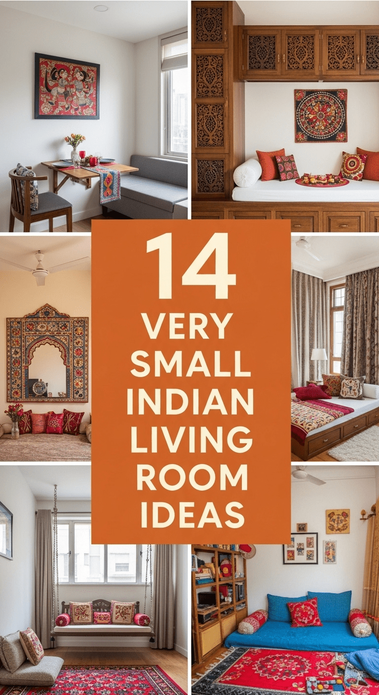 14 Very Small Indian Living Room Ideas