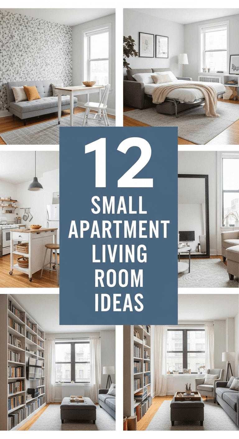 12 Small Apartment Living Room Ideas