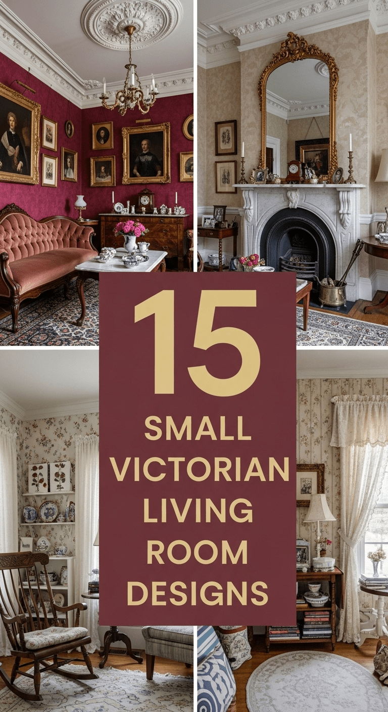15 Small Victorian Living Room Designs