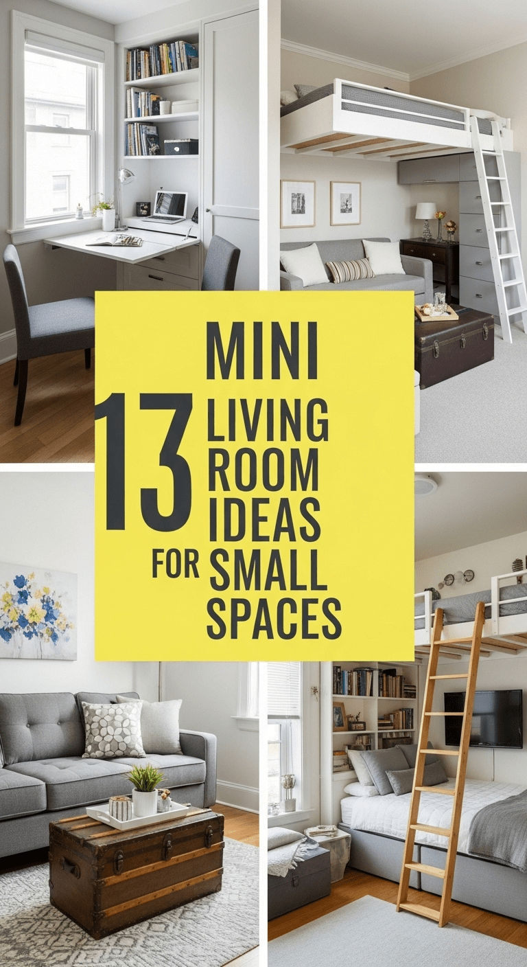 13 Mini Living Room Ideas for Small Spaces