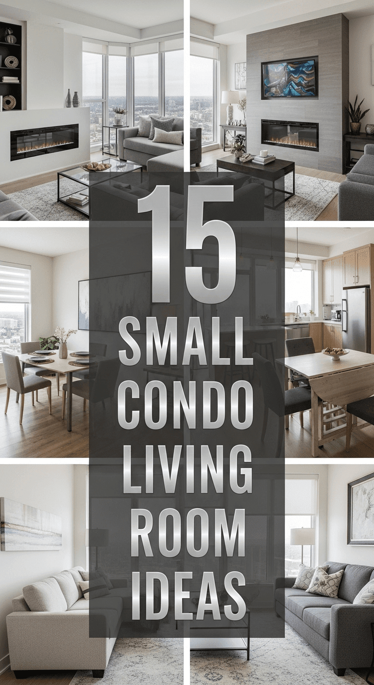 15 Small Condo Living Room Ideas