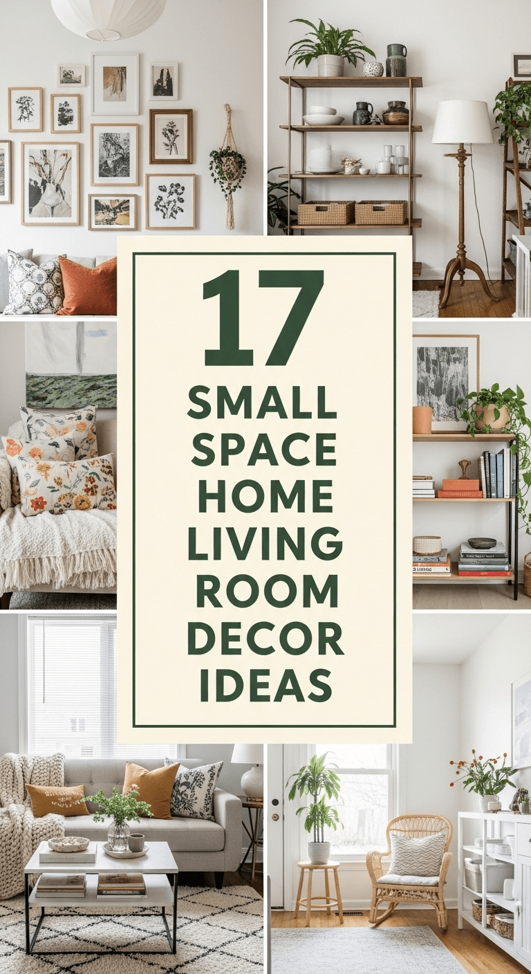 17 Small Living Room Decorating Ideas