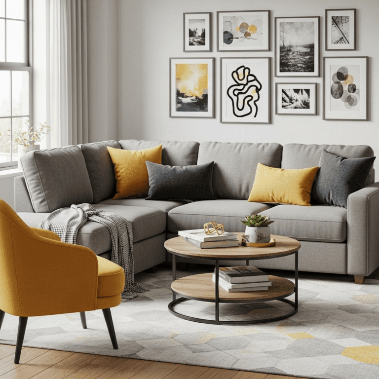 14 L-shaped sofa living room designs for small spaces
