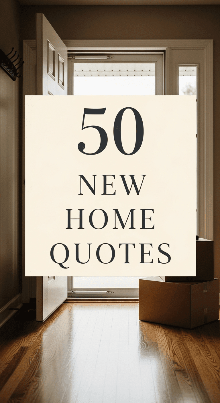 50 New Home Quotes to Celebrate Your Fresh Start
