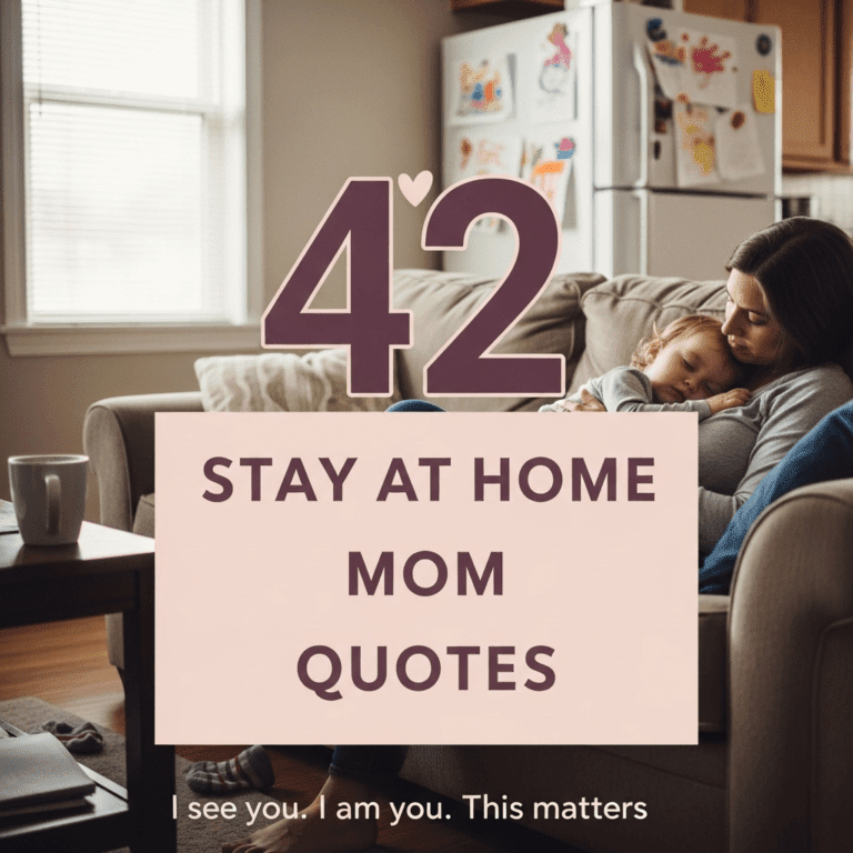 42 Stay at Home Mom Quotes to Celebrate the Heart of Home
