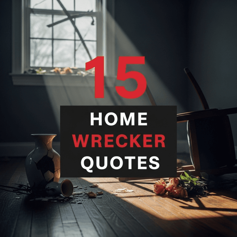 15 Home Wrecker Quotes That Cut Deep