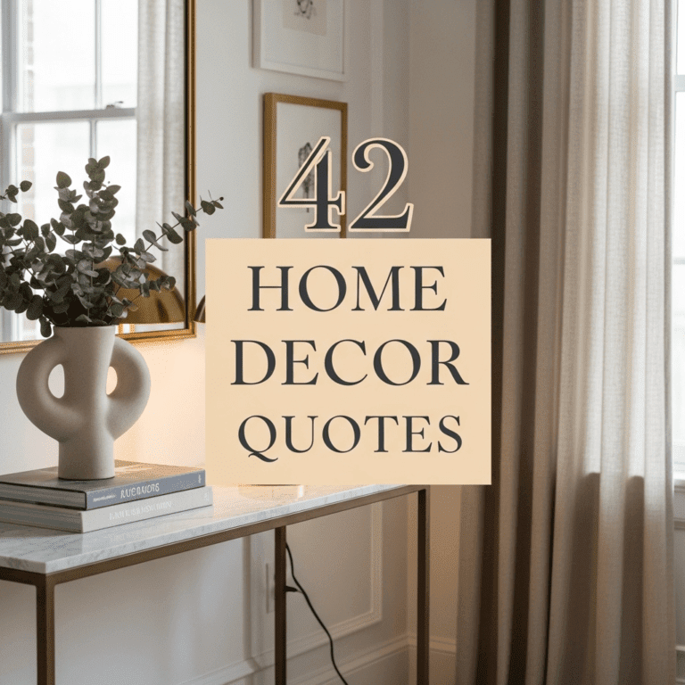 42 Home Decor Quotes to Inspire Your Space