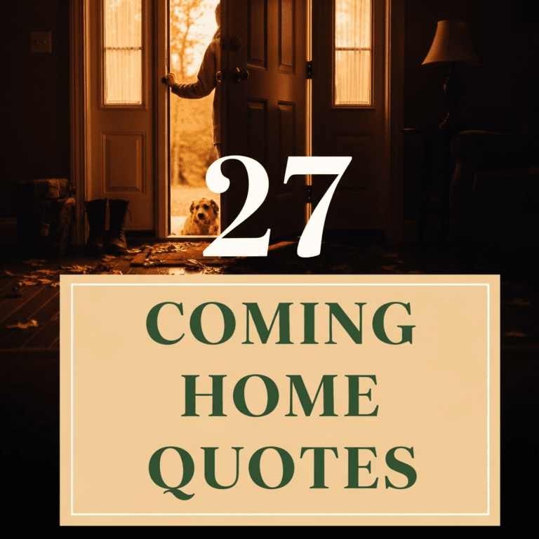 27 Coming Home Quotes to Capture the Joy of Return