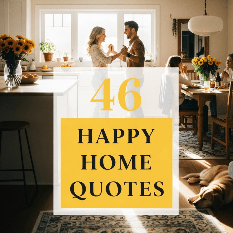 46 Happy Home Quotes to Fill Your Space with Joy