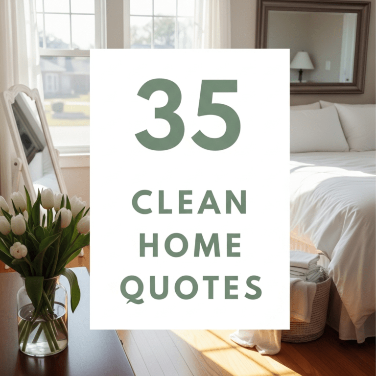 35 Clean Home Quotes