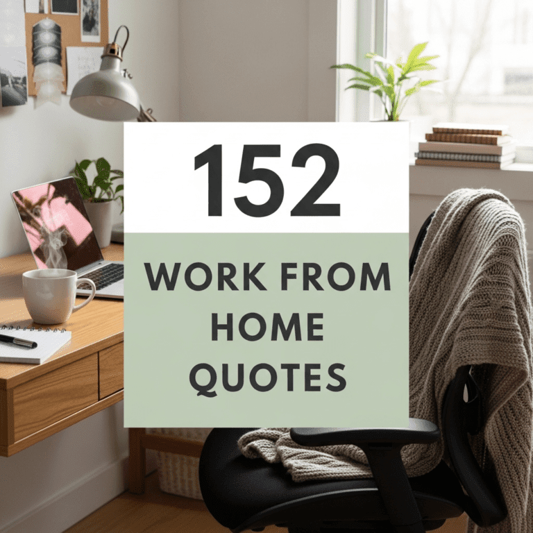 152 Work From Home Quotes