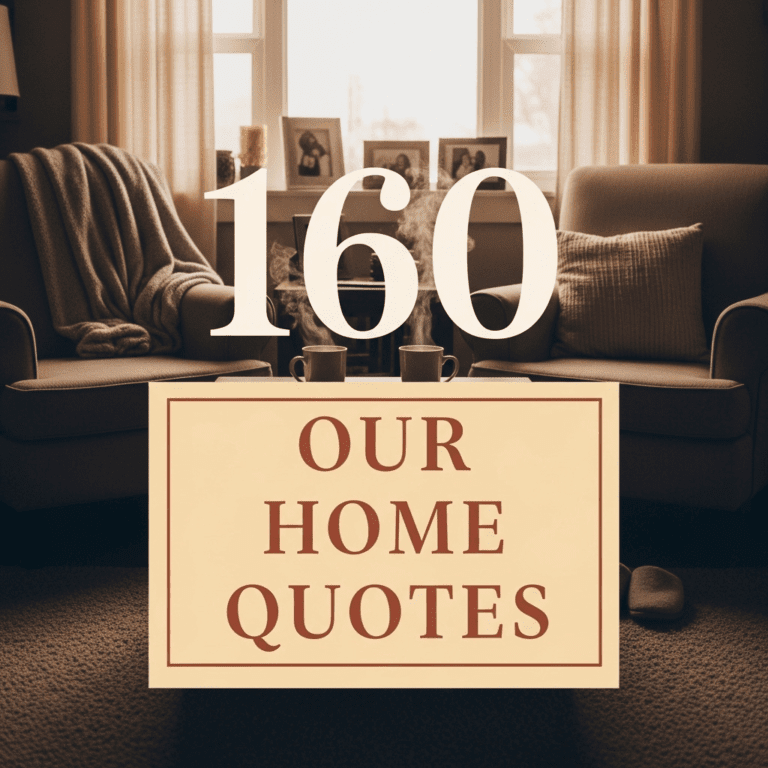 160 Our Home Quotes