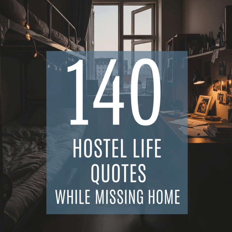 140 Hostel Life Quotes While Missing Home