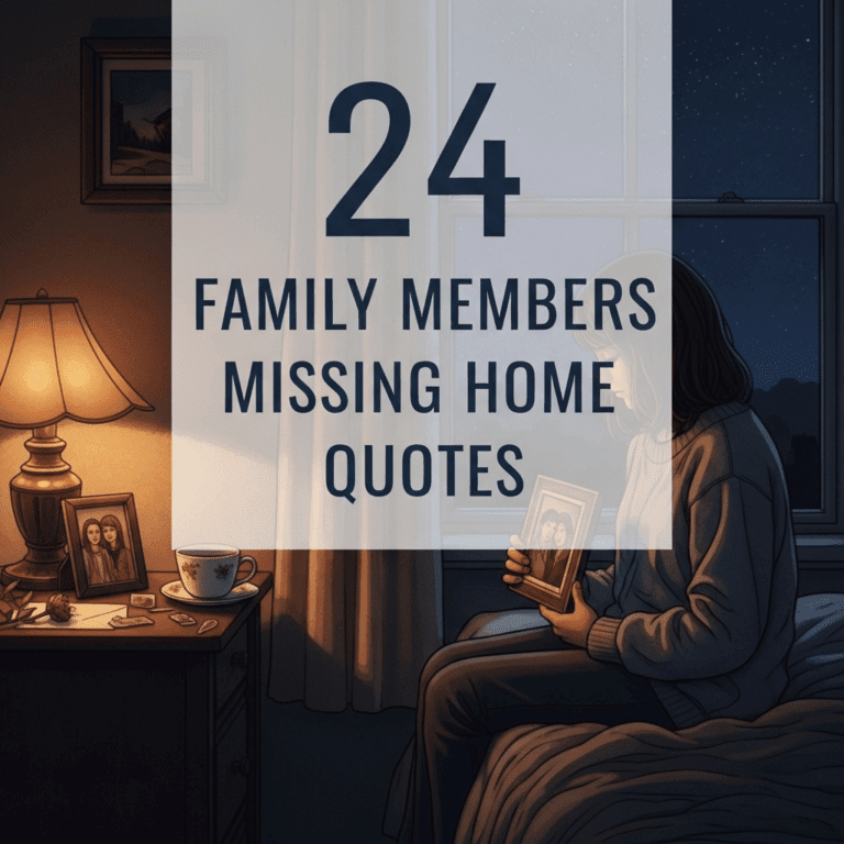 24 Family members missing home quotes