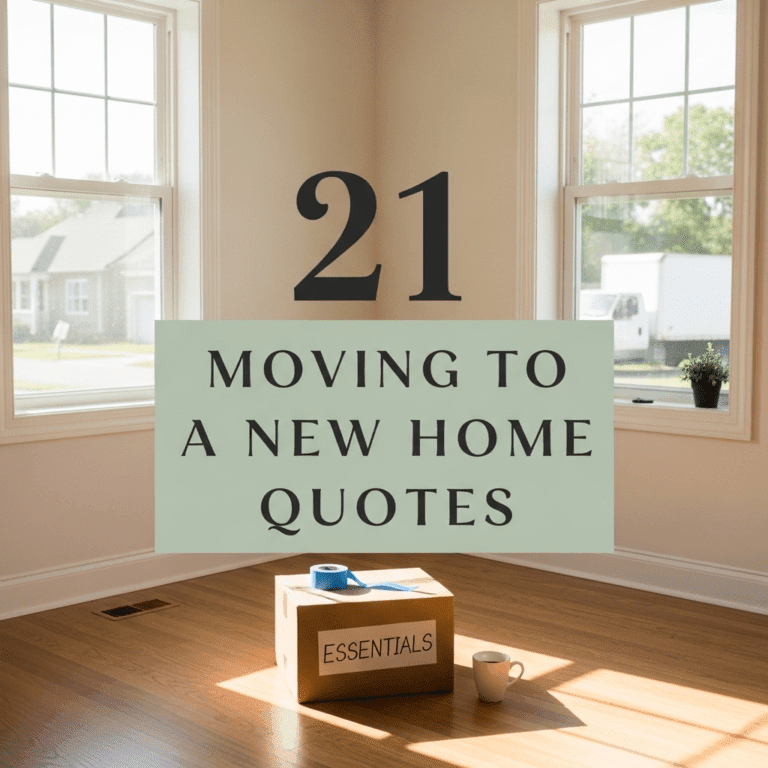 21 Moving to a new home quotes