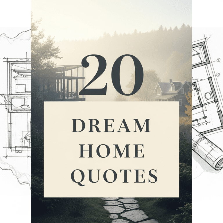20 Dream home quotes