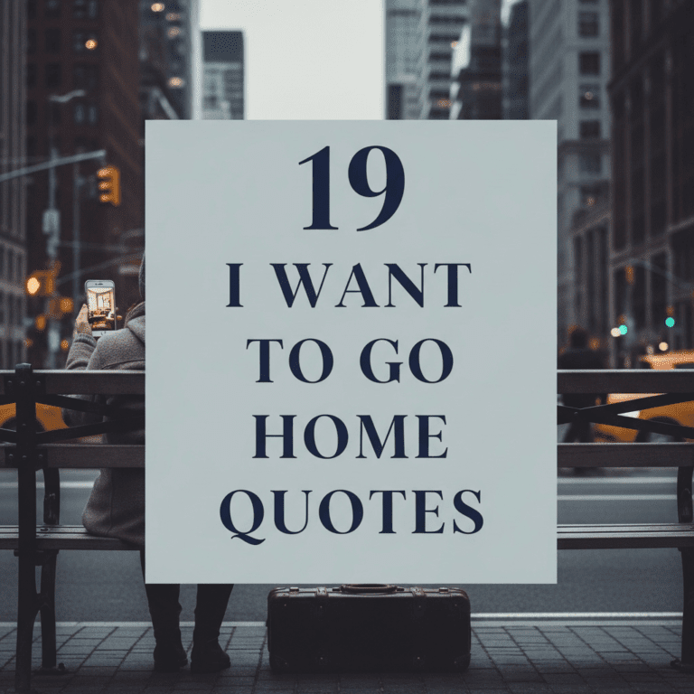 19 I want to go home quotes