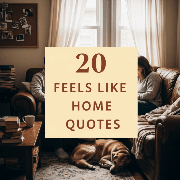 Feels Like Home Quotes