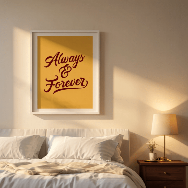 Bedroom wall quotes above bed: 22 inspiring ideas for your sanctuary