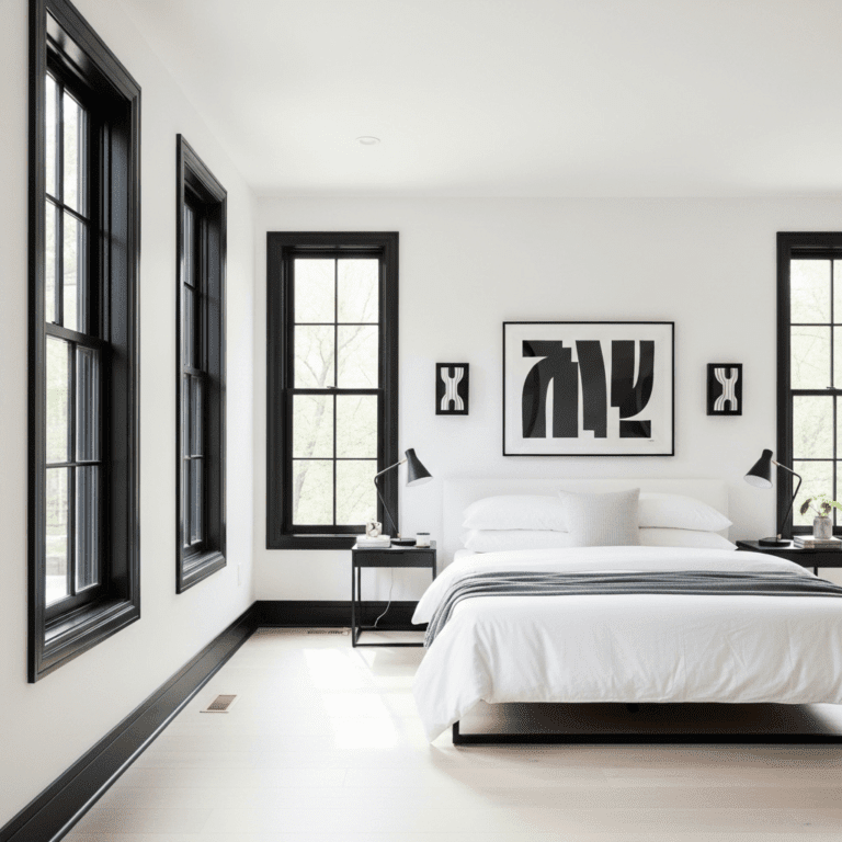 Black and white guest bedroom designs: 15 ways to master monochromatic elegance