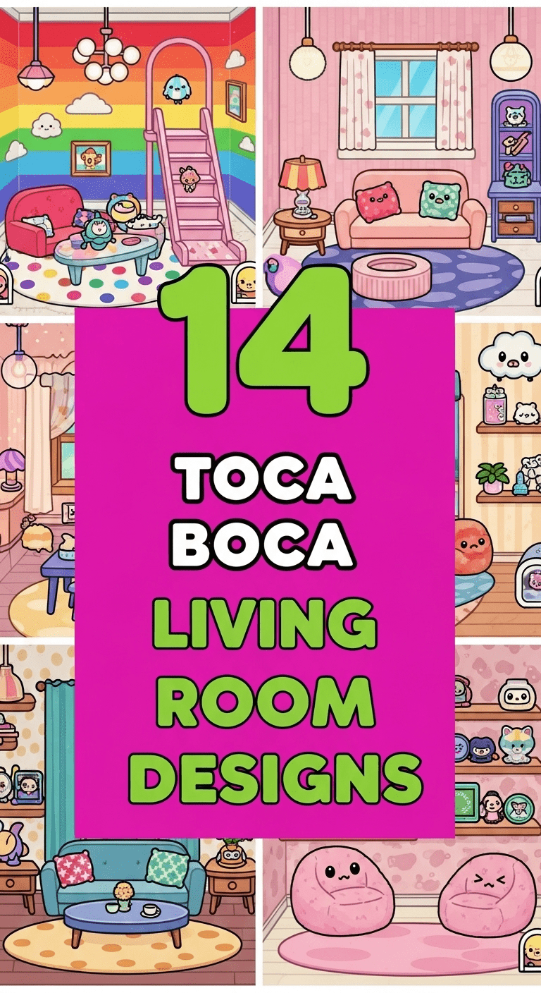 14 Toca Boca Living Room Designs: Creative Inspiration for Your Digital Home