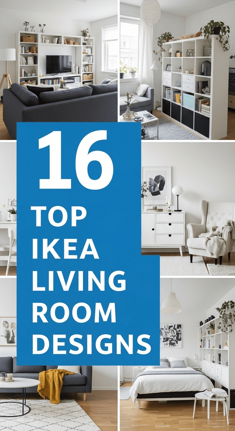 16 Top IKEA Living Room Designs: Affordable Style for Every Space