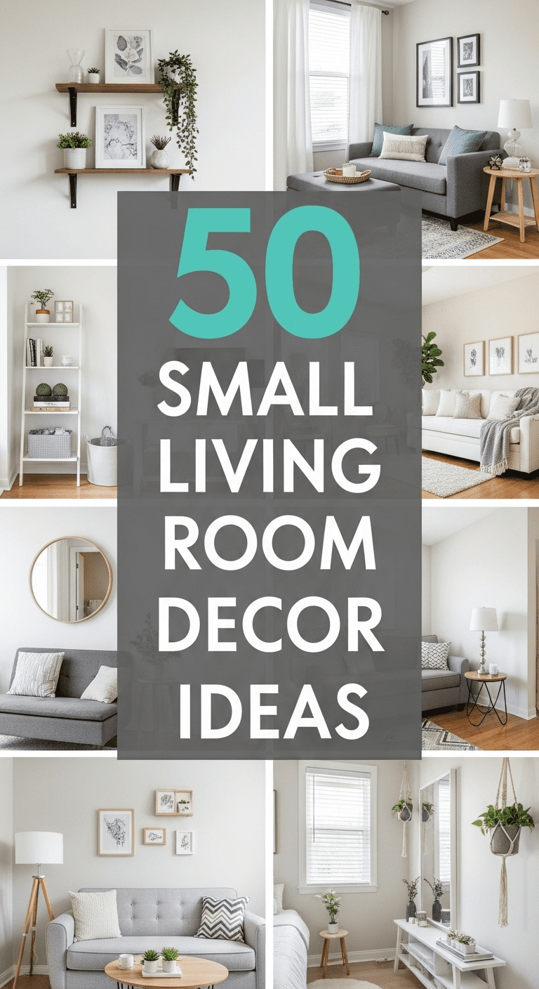 50 Small Living Room Decor Ideas