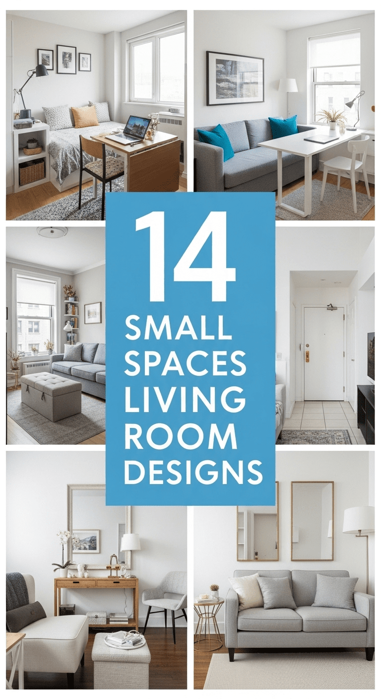 14 Small Spaces Living Room Designs: Mastering the Art of Compact Style