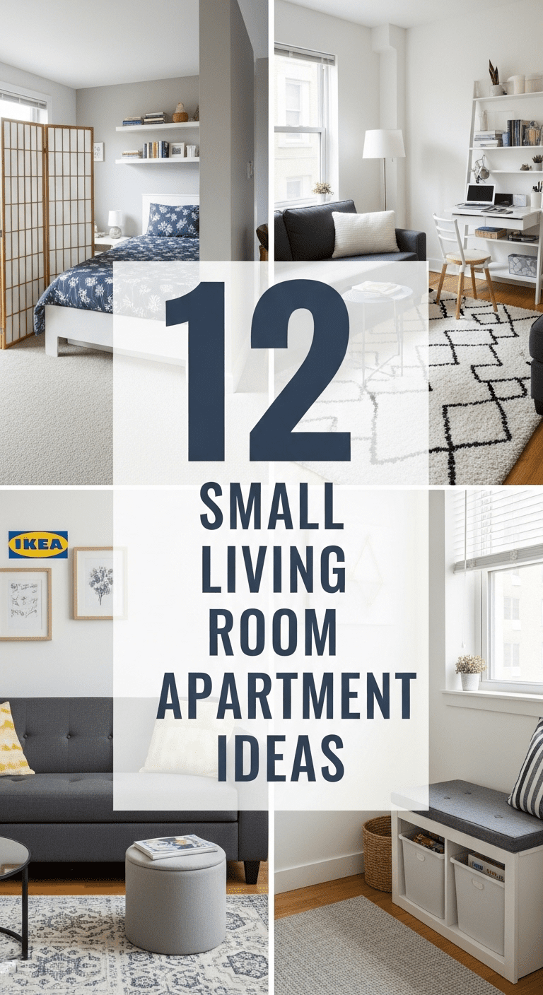 12 Small Living Room Apartment Ideas: Smart Solutions for Urban Living