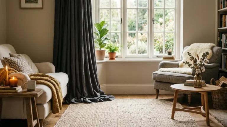 Linen curtains living room ideas: 12 ways to infuse your space with organic, breathable elegance.
