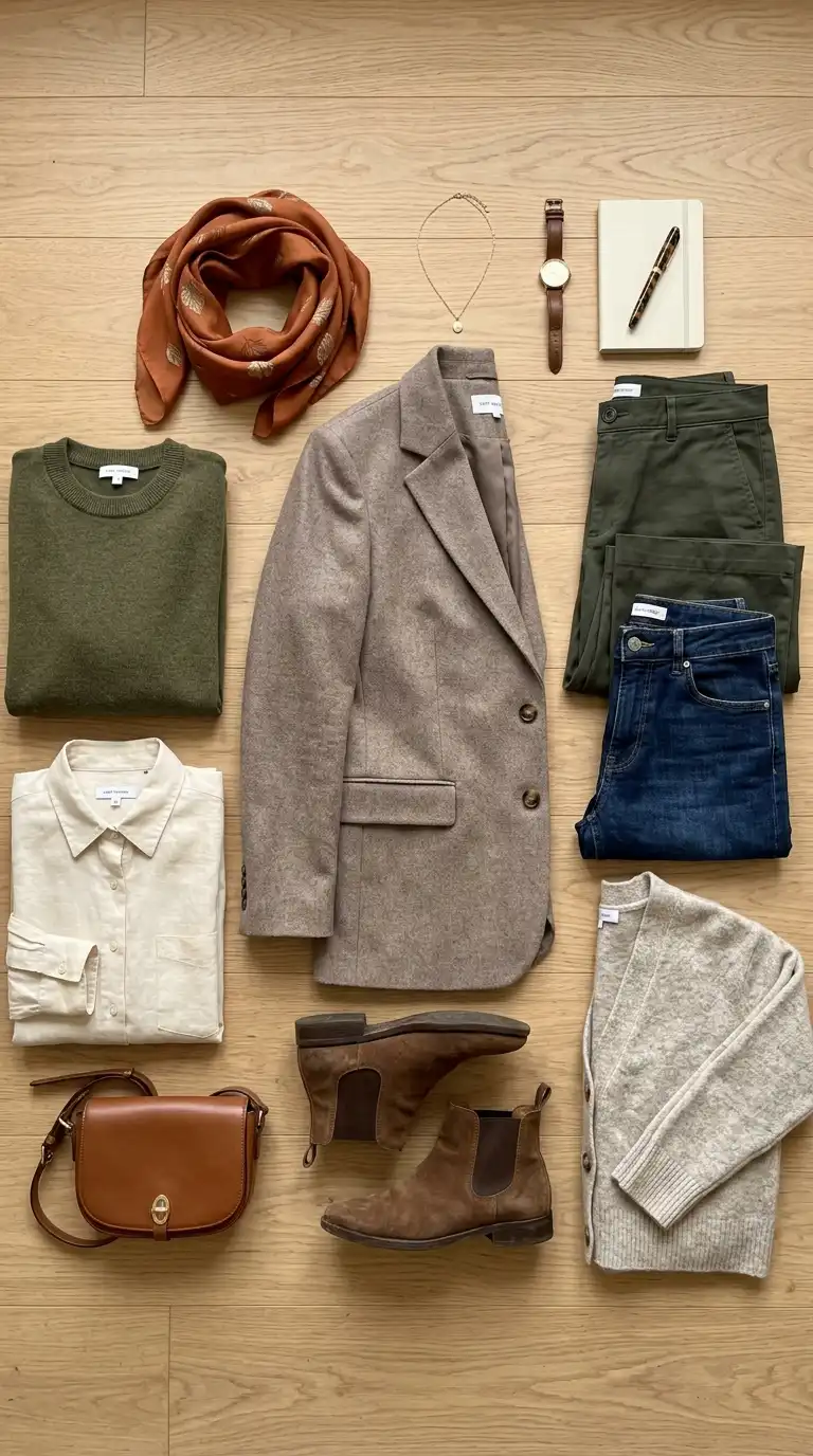 14 Soft Autumn Capsule Wardrobe