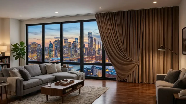 Living room brown curtains ideas: 9 ways to ground your space with rich, earthy sophistication.