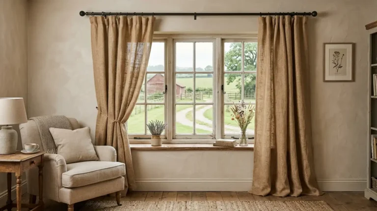 Farmhouse living room curtains ideas: 12 ways to blend rustic charm with modern clarity.