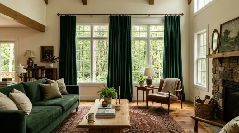 Living room long curtains ideas: 11 ways to elevate your windows with floor-sweeping grandeur.